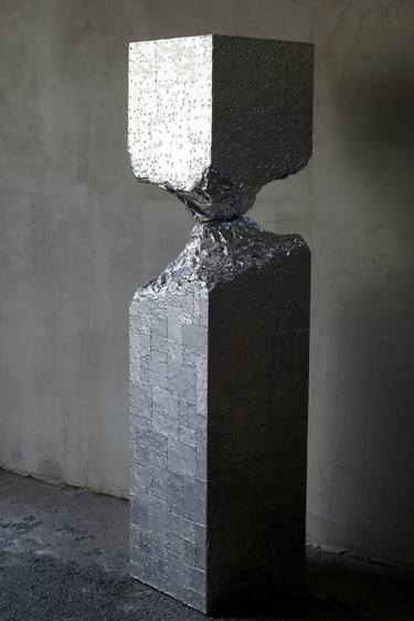 Original Conceptual Geometric Sculpture by Lele De Bonis