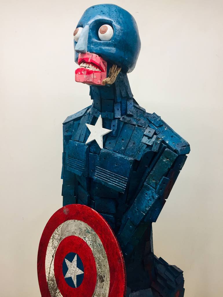 Original Comics Sculpture by Lele De Bonis