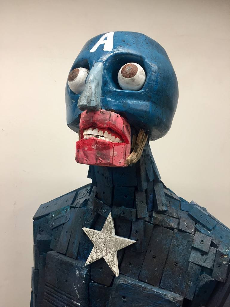 Original Comics Sculpture by Lele De Bonis