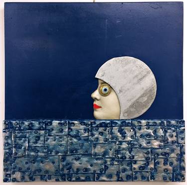 Original Dada Women Collage by Lele De Bonis