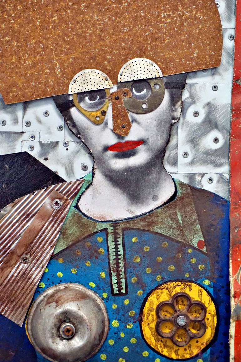 Original Conceptual Women Collage by Lele De Bonis