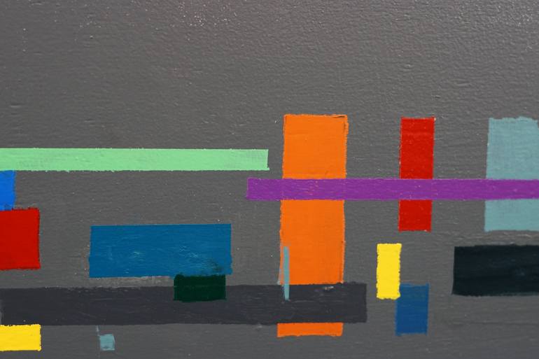 Original Minimalism Abstract Painting by Lele De Bonis