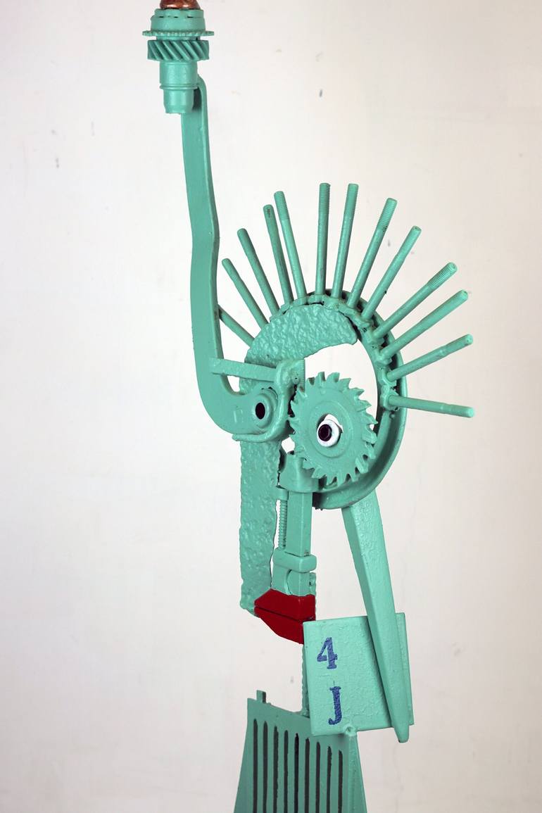 Original Conceptual Politics Sculpture by Lele De Bonis