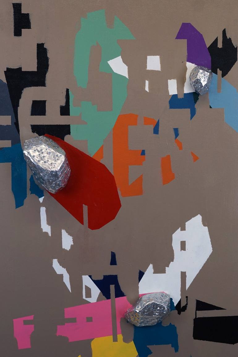 Original Contemporary Abstract Painting by Lele De Bonis
