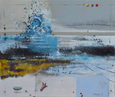 Original Abstract Painting by Sonja Kobrehel