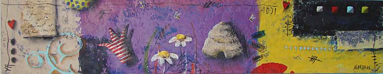 Original Figurative Garden Paintings by Sonja Kobrehel