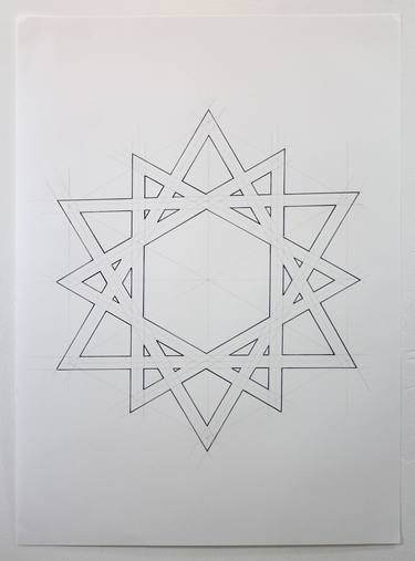 Original Fine Art Geometric Drawings by Benjamin Bridges