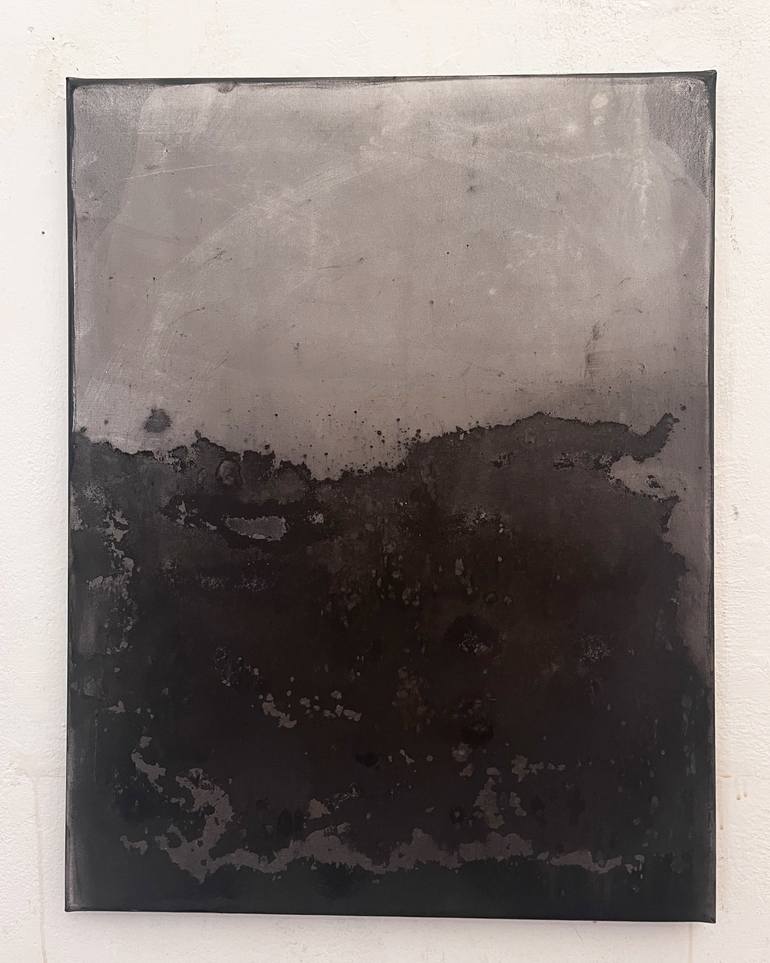 Original Abstract Landscape Painting by Marilina Marchica