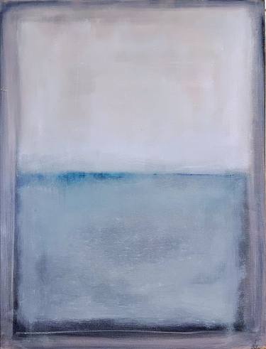 Original Abstract Seascape Paintings by Marilina Marchica