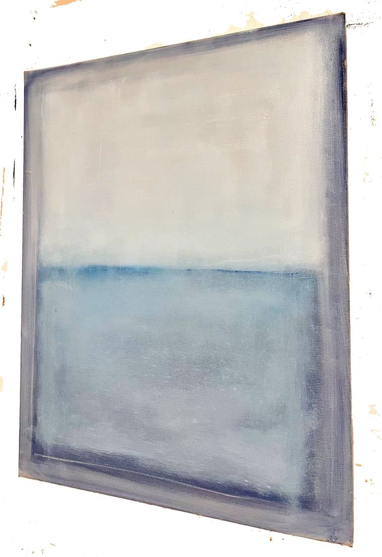 Original Abstract Seascape Painting by Marilina Marchica