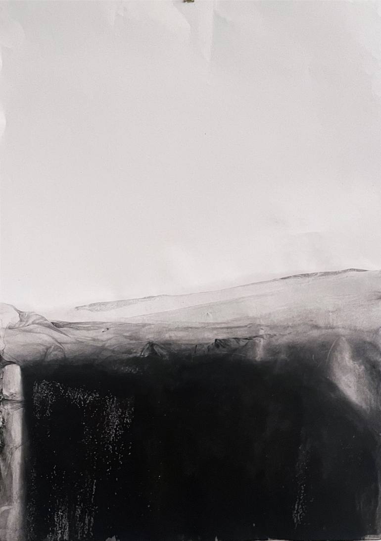 Original Abstract Landscape Drawings by Marilina Marchica
