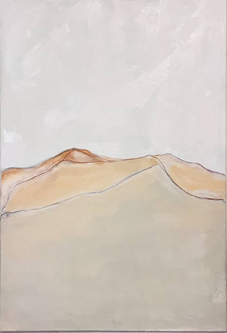 Original Abstract Landscape Painting by Marilina Marchica