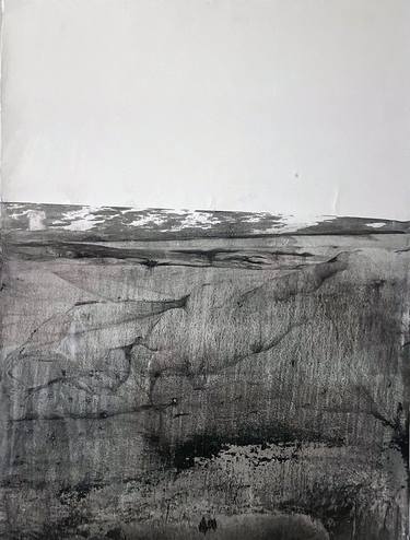 Original Landscape Drawing by Marilina Marchica