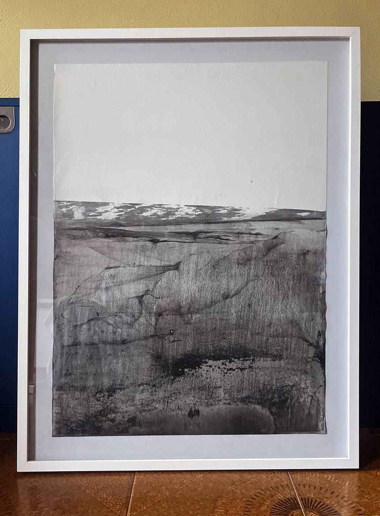 Original Landscape Drawing by Marilina Marchica