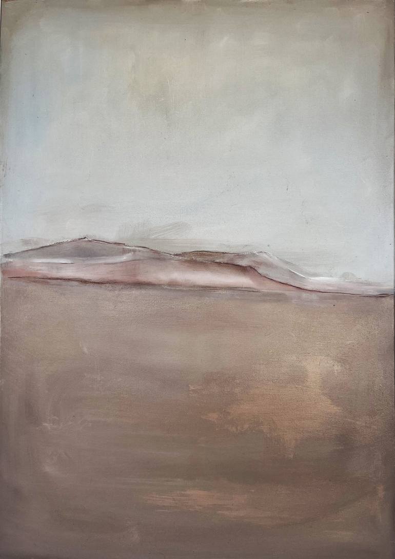 Original Abstract Landscape Painting by Marilina Marchica