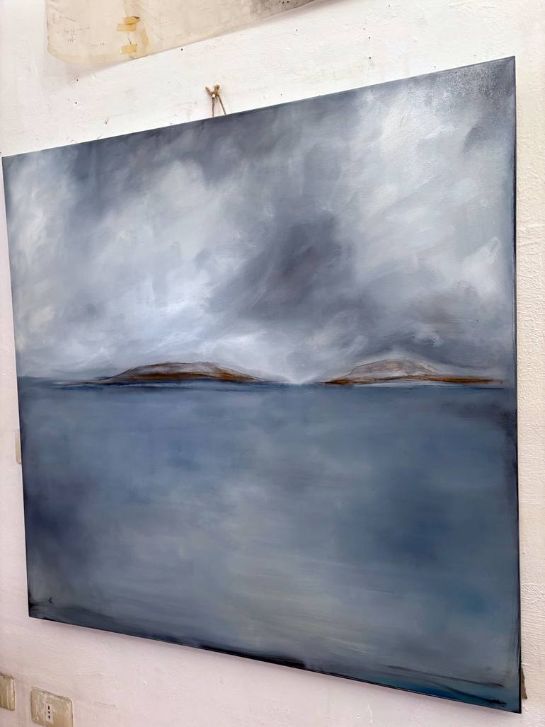 Original Abstract Landscape Painting by Marilina Marchica