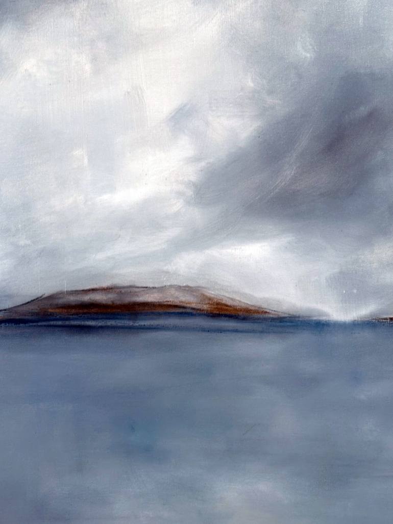 Original Abstract Landscape Painting by Marilina Marchica