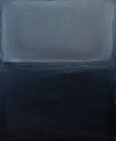 Original Abstract Water Painting by Marilina Marchica
