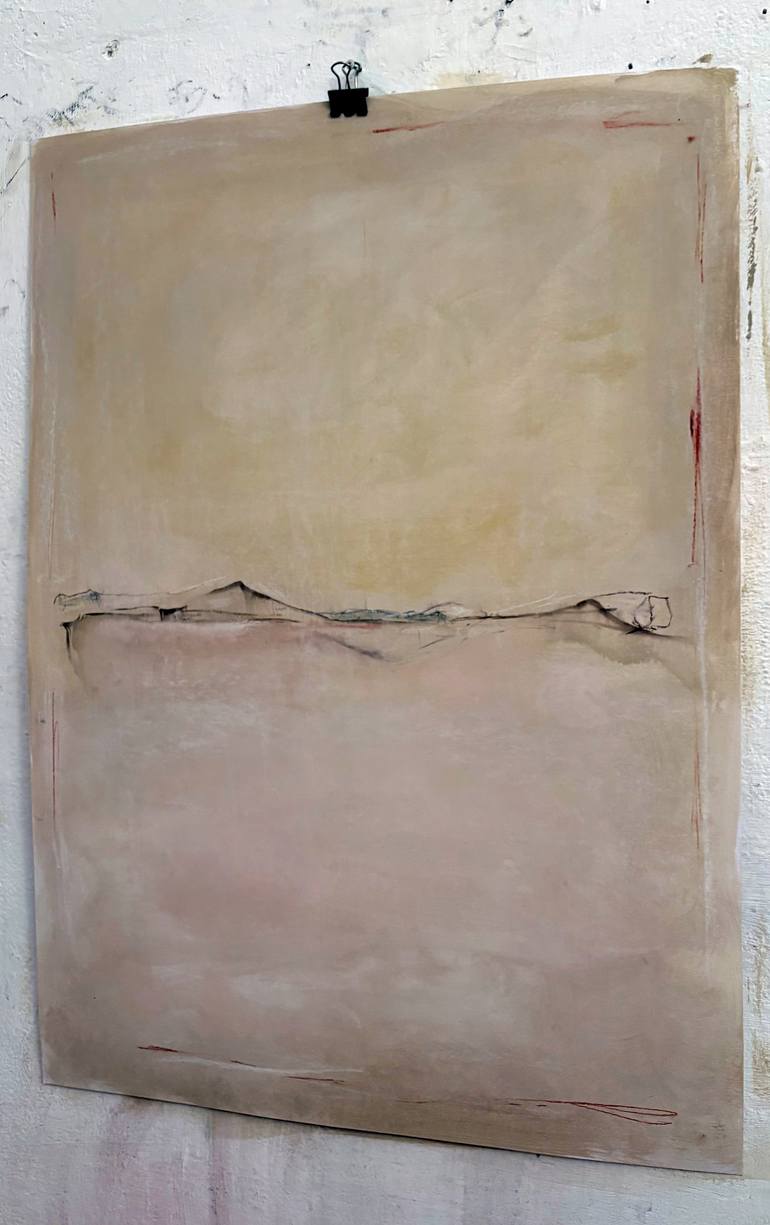 Original Abstract Landscape Painting by Marilina Marchica