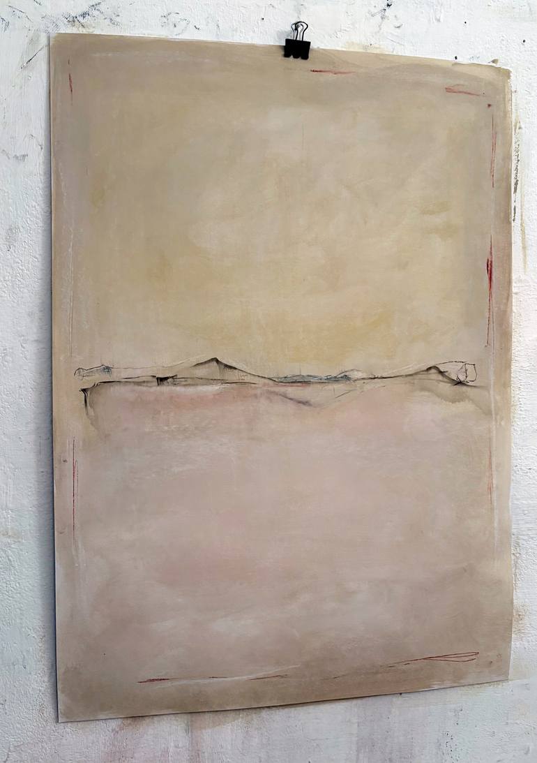 Original Abstract Landscape Painting by Marilina Marchica