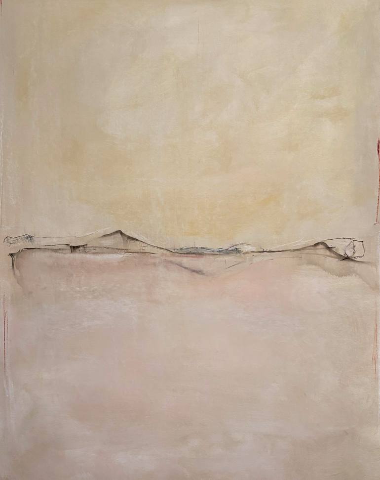 Original Abstract Landscape Painting by Marilina Marchica
