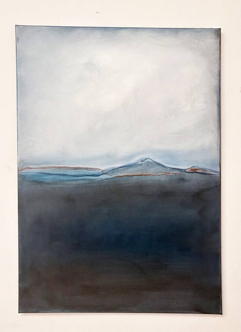 Original Abstract Landscape Painting by Marilina Marchica