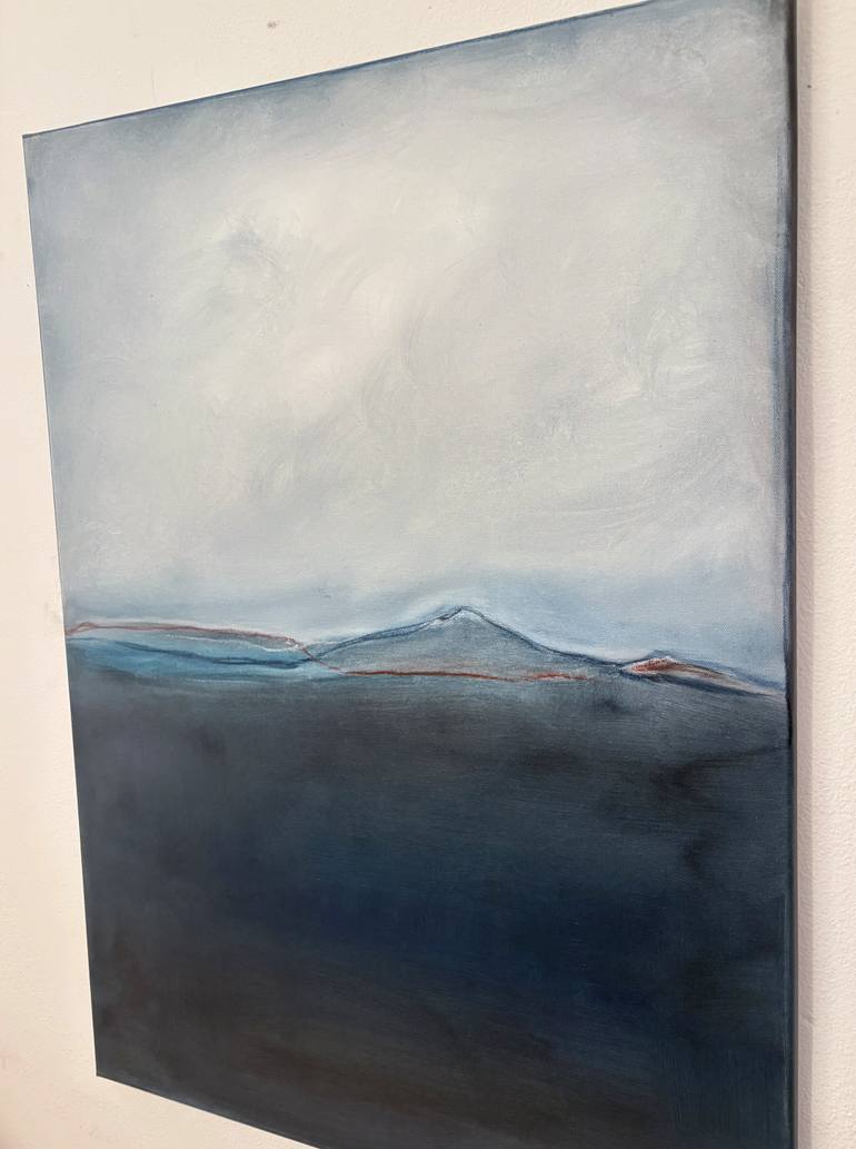 Original Abstract Landscape Painting by Marilina Marchica