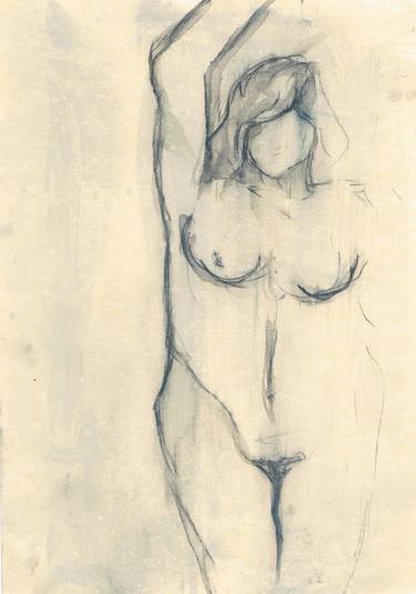 Print of Nude Drawings by Marilina Marchica