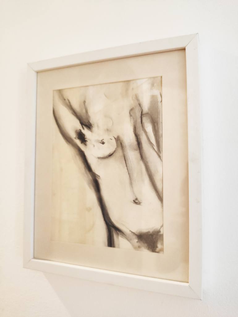 Original Abstract Nude Painting by Marilina Marchica