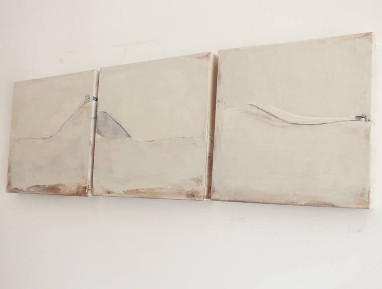 Original Abstract Landscape Painting by Marilina Marchica