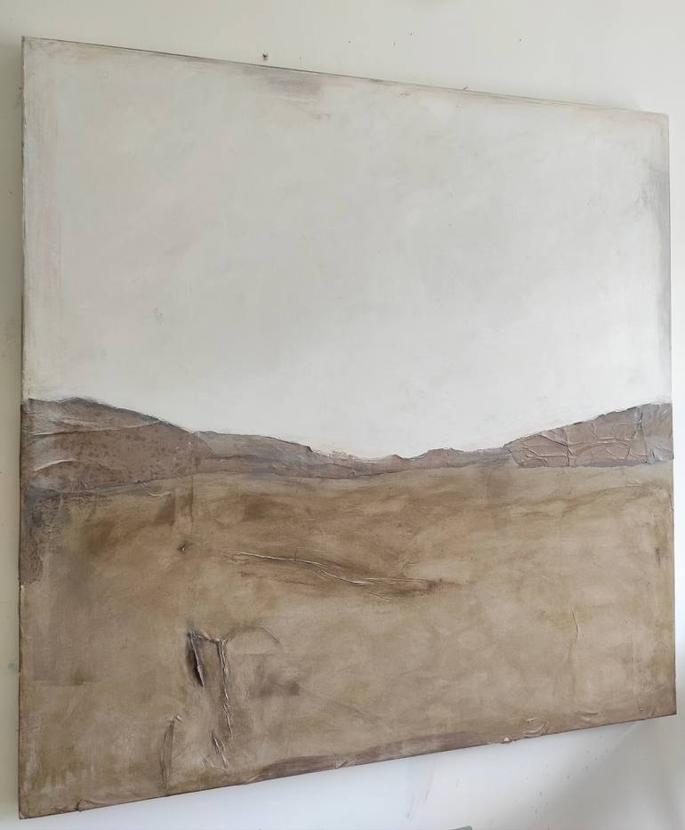 Original Abstract Landscape Painting by Marilina Marchica