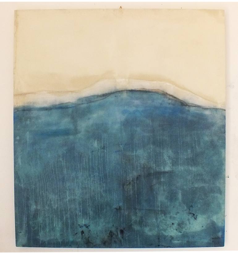 Original Abstract Landscape Painting by Marilina Marchica