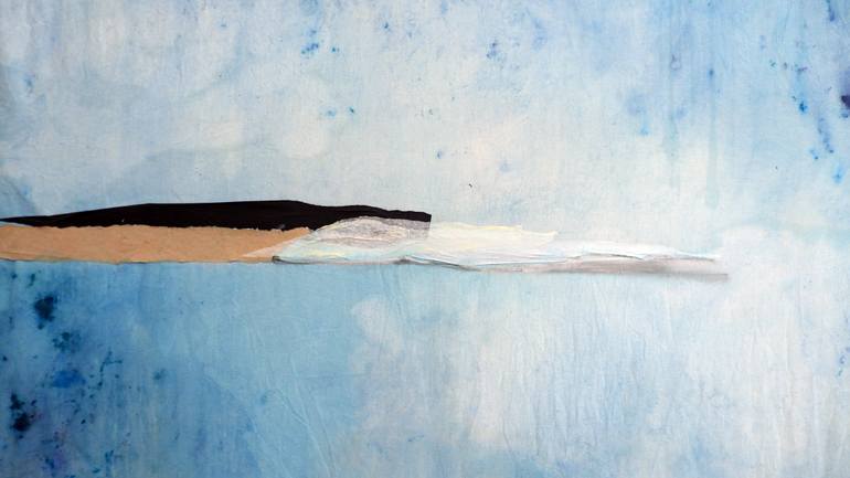 Original Abstract Landscape Painting by Marilina Marchica