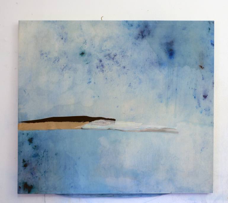 Original Abstract Landscape Painting by Marilina Marchica