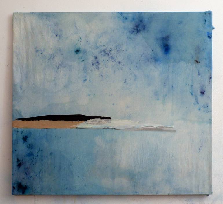 Original Abstract Landscape Painting by Marilina Marchica
