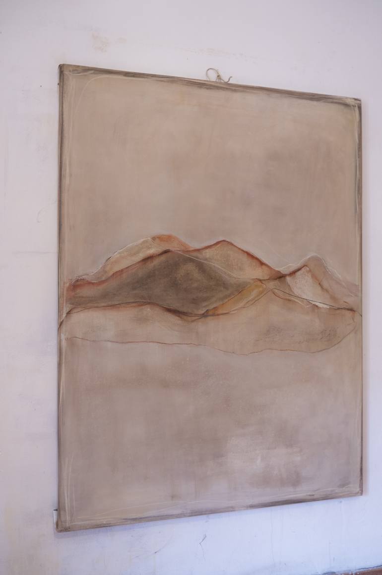 Original Abstract Landscape Painting by Marilina Marchica