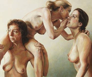 Original Realism Nude Paintings by Joyce Polance