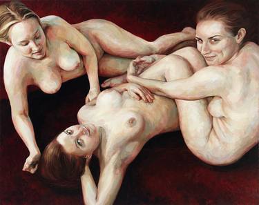 Original Realism Nude Paintings by Joyce Polance