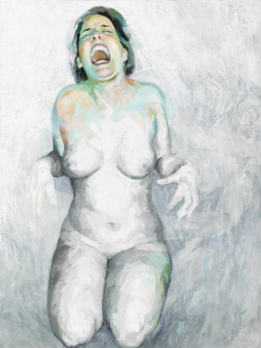 Original Figurative Nude Paintings by Joyce Polance