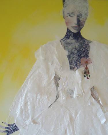 Print of Surrealism Fashion Collage by Rosalind San Felipe