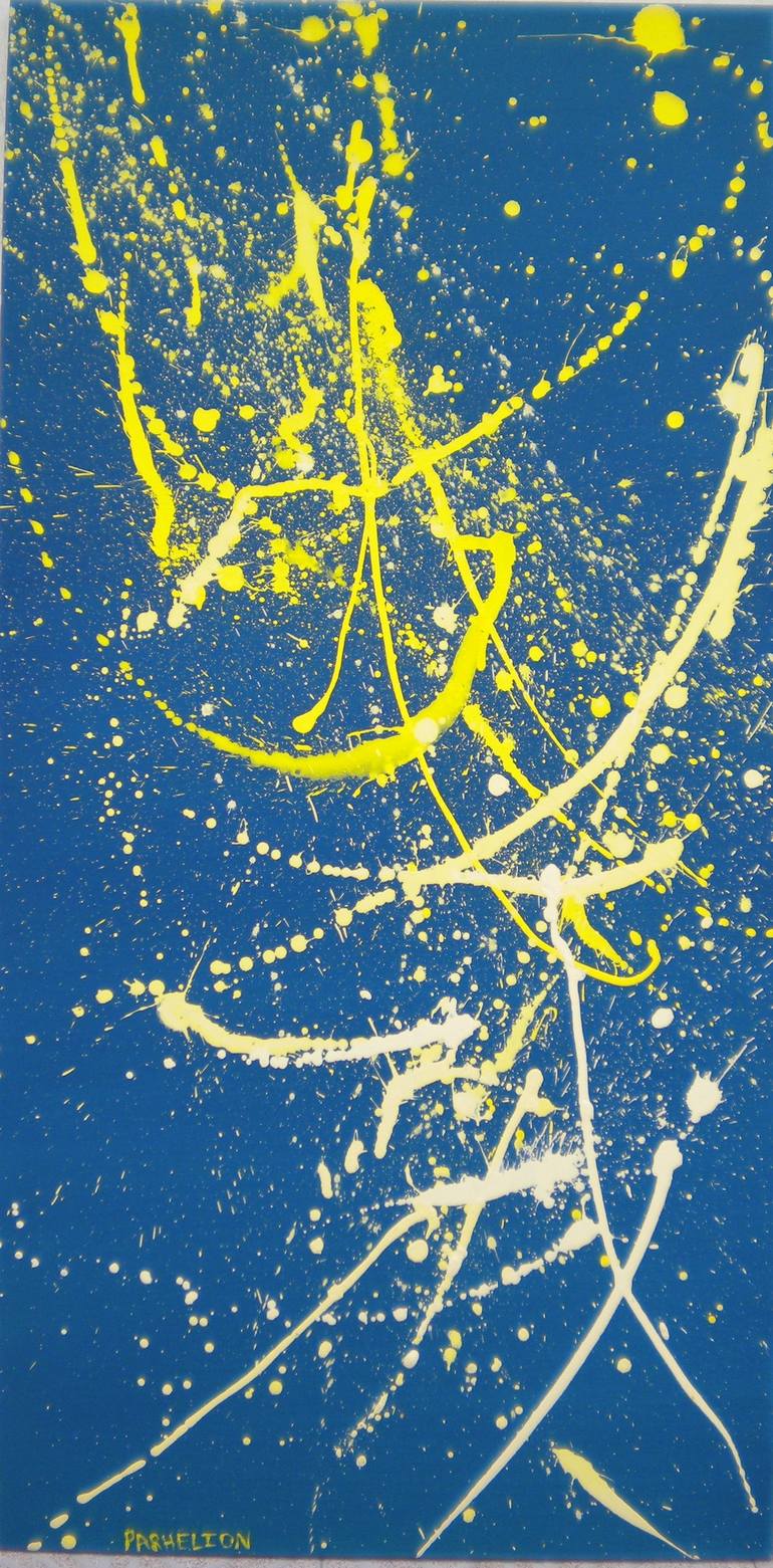 Original Abstract Expressionism Abstract Paintings by Fred Phillips--Parhelion
