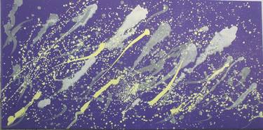 Original Abstract Expressionism Abstract Paintings by Fred Phillips--Parhelion