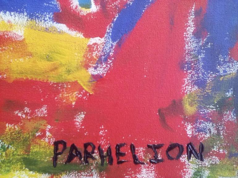 Original Abstract Painting by Fred Phillips--Parhelion