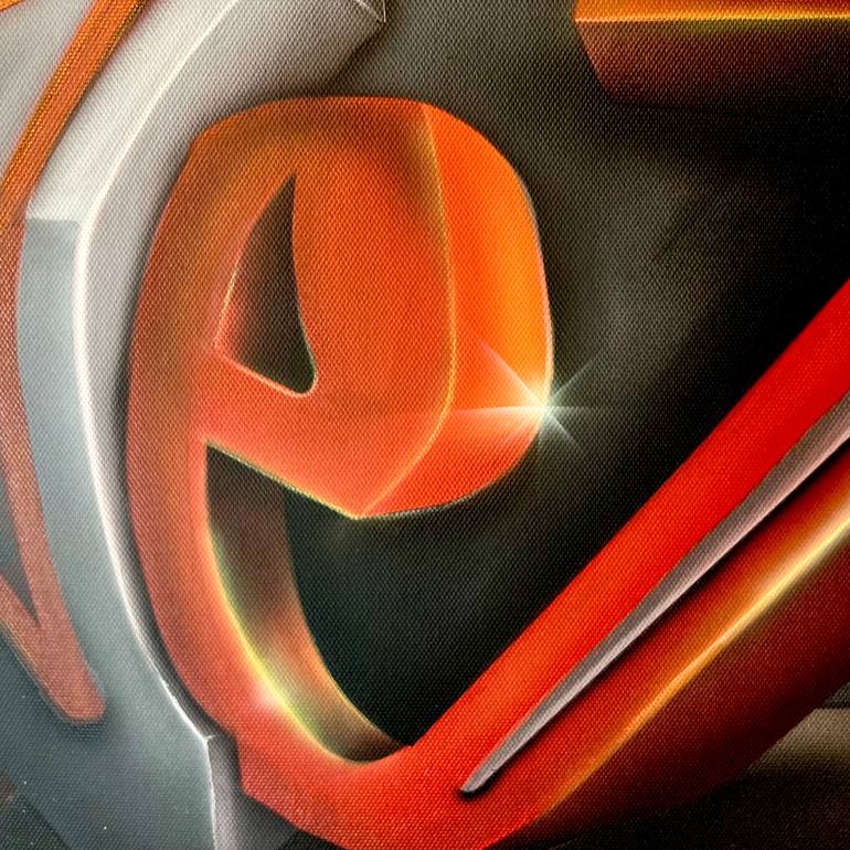 Original Pop Art Graffiti Painting by Rene Surda