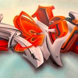GRAFFITI HALL OF FAME SMOOTH BUTTERFLY by Rene Surda