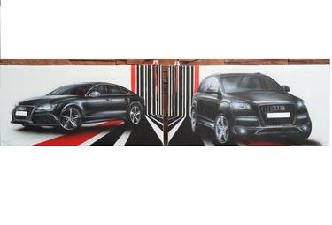 Original Automobile Paintings by Rene Surda