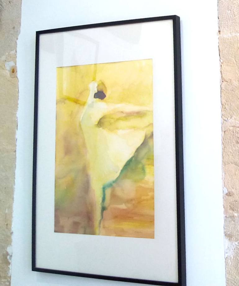 Original Contemporary Performing Arts Painting by Sylvia Baldeva