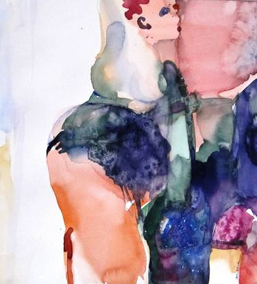 Original Expressionism Body Paintings by Sylvia Baldeva