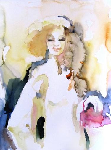 Original Expressionism Women Paintings by Sylvia Baldeva
