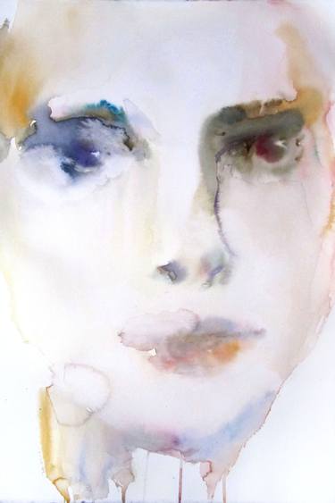 Original Expressionism Portrait Paintings by Sylvia Baldeva